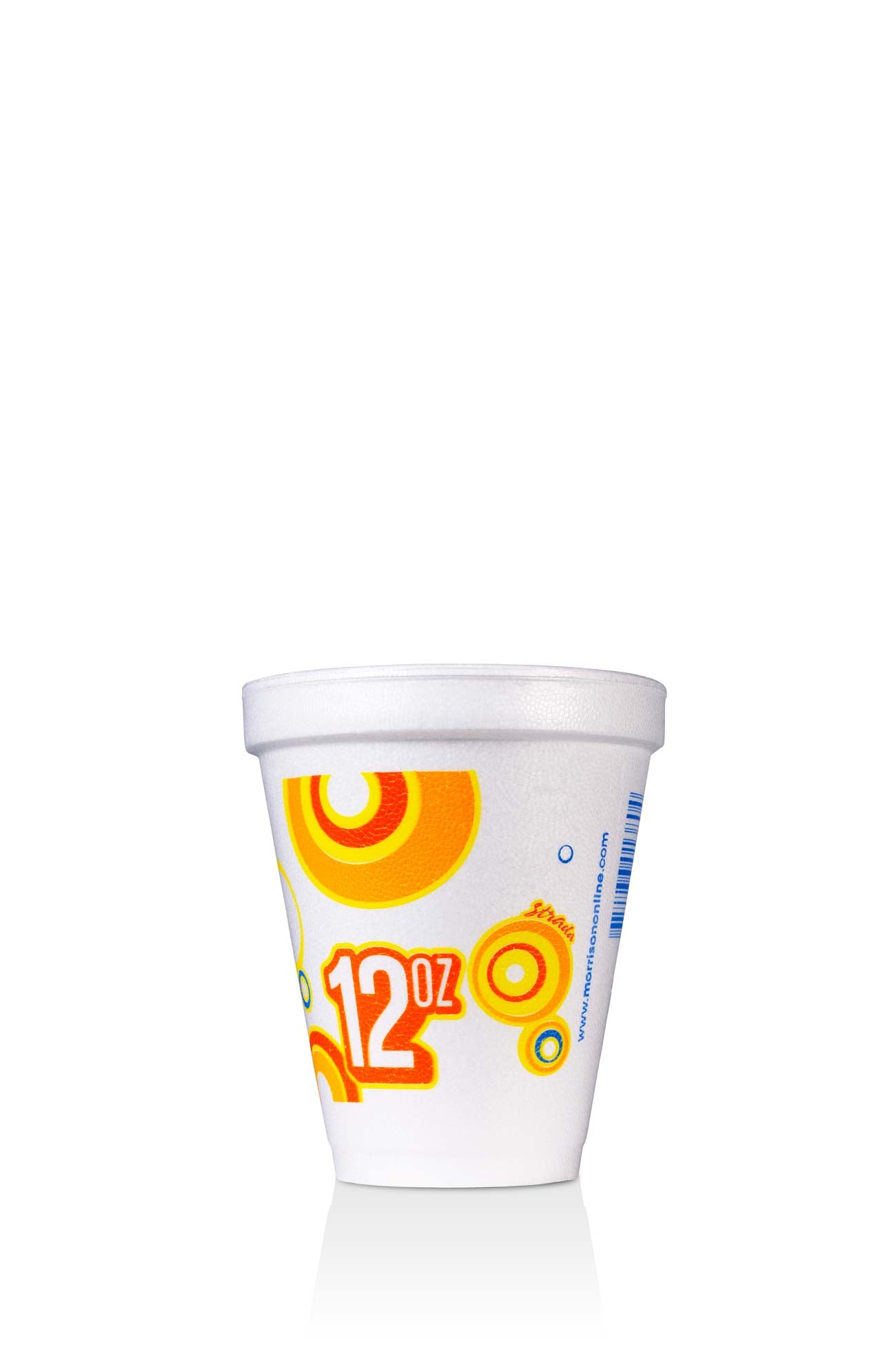 12oz Printed Foam Cup