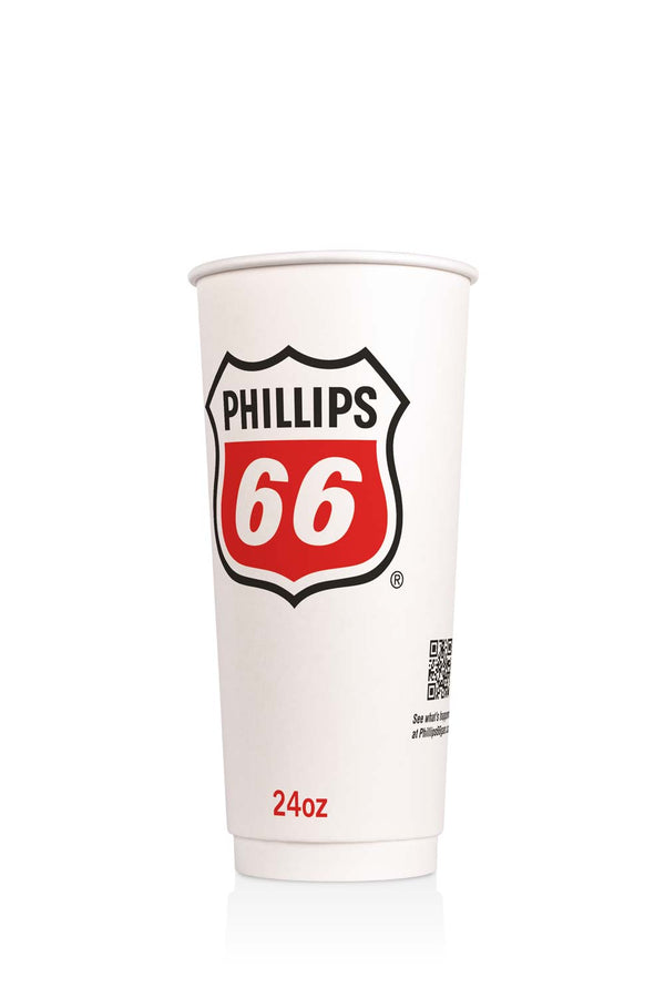 Phillips 66  Insulated Paper 24oz