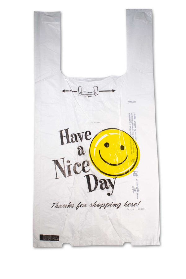 Happy Face Large Roll Bags